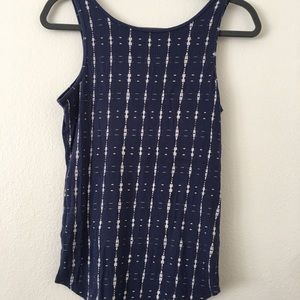 Navy blue tank